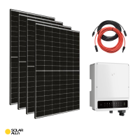 6300Wp/5000W (5kW) Hybrid PV-Anlage, WIFI, GoodWe, JA Solar