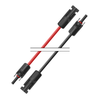 Solarkabel Verlängerungskabel Rot/Schwarz 4 - 6mm² mit montiertem Stecker 2x 1m 4mm²