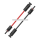 Solarkabel Verlängerungskabel Rot/Schwarz 4 - 6mm² mit montiertem Stecker 2x 2m 4mm²