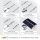 SOLAR ALLin Flachdach PV Montagesystem für Solaranlagen mit 4 Modulen, Süd & Ost/West Ausrichtung (10°)