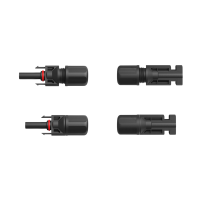 Solarkabel Verlängerungskabel Rot/Schwarz 4 - 6mm² mit montiertem Stecker 2x 13m 6mm²