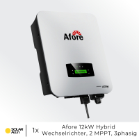 12.740Wp/12kW Hybrid PV-Anlage mit 15kWh Stromspeicher 3 phasige High-Volt Komplett-Set