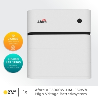 16.740Wp/15kW Hybrid PV-Anlage mit 15kWh Stromspeicher 3 phasige High-Volt Komplett-Set