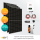 Balkonkraftwerk mit Speicher 5kWh | 4x JA Solar Bifazial Module 1760Wp | Afore Hybrid Wechselrichter 1500W | App & WiFi