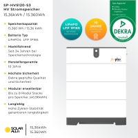 15kWh HV Stromspeicher SP-HV5120-S3 | Modulares LiFePO...