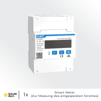 11.160Wp/10kW PV-Anlage mit 10kWh HV Stromspeicher | 24x LONGi Module Bifazial 465Wp | Afore Hybrid Wechselrichter 3-Phasig HV | App & WiFi