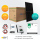 10.920Wp/10kW PV-Anlage mit 10kWh HV Stromspeicher | 24x JA Solar Module Bifazial 455Wp | Afore Hybrid Wechselrichter 3-Phasig HV | App & WiFi