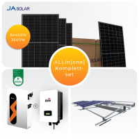 3,5kWp/3kW Solar Komplettset mit 5,12kWh LiFePO4...