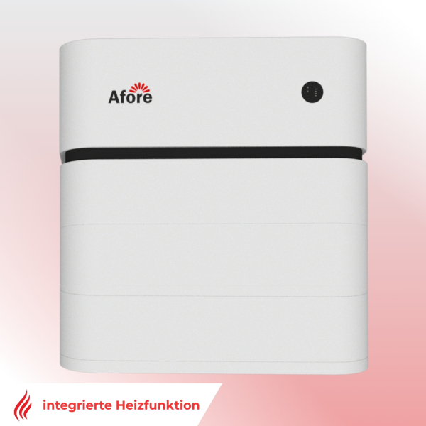 Afore Heim Stromspeicher 15kWh High-Volt Batteriesystem AF15000W-HM mit integrierter Heizfunktion