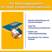 3.6kW Afore All in One PV-Anlage autarkes Komplettset | 5kWh Energiespeichersystem | Montagesets und Zubehör