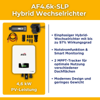 4,6kW/5kWh PV-Energiespeichersystem autarkes Komplettset...
