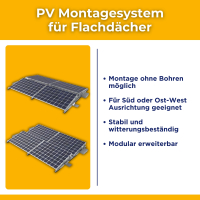 10kW/10kWh PV-Energiespeichersystem autarkes Komplettset | Haushalt/Notstromfähige PV-Anlage | Montagesets und Zubehör | optional mit Heizfunktion