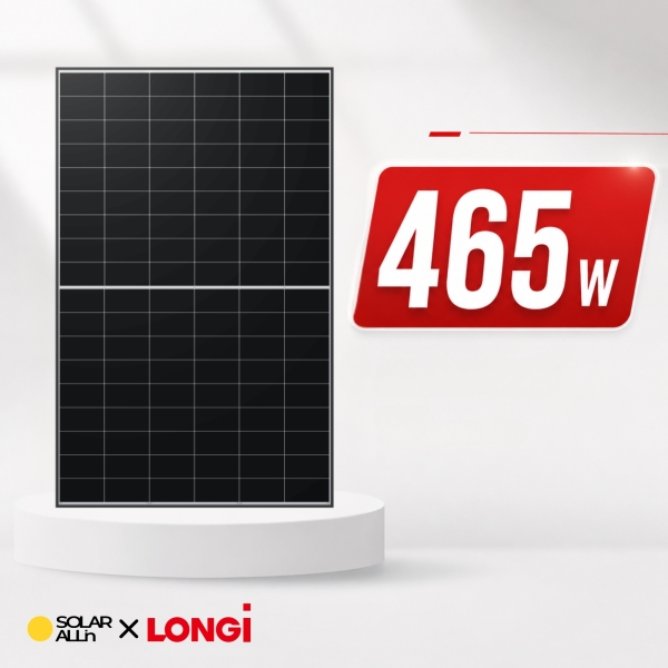 LONGI PV Modul Hi-MO X10 BC-Module LR7-54HVD-465M Transparent Design