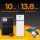 SolarTower 10 - 10 kW Photovoltaikanlage mit 13,8 kWh Stromspeicher | All-in-One PV-Komplettsystem | 24× LONGi BC-Module (465 Wp) | inkl. Stockschrauben Montagesystem für Holzuntergründe