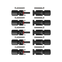 5er Set Solarstecker Kabelstecker für Solarpanel...