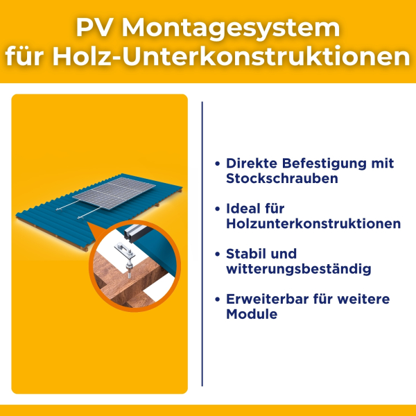 Stockschrauben system